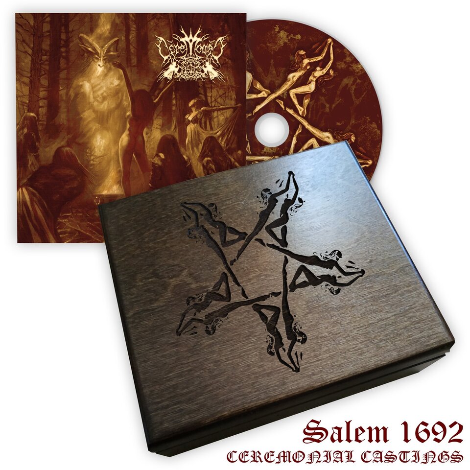 CEREMONIAL CASTINGS – Salem 1692 (MMXX), Wooden Box CD